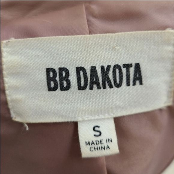 BB Dakota Pink Moto Jacket size Small - Picture 5 of 6